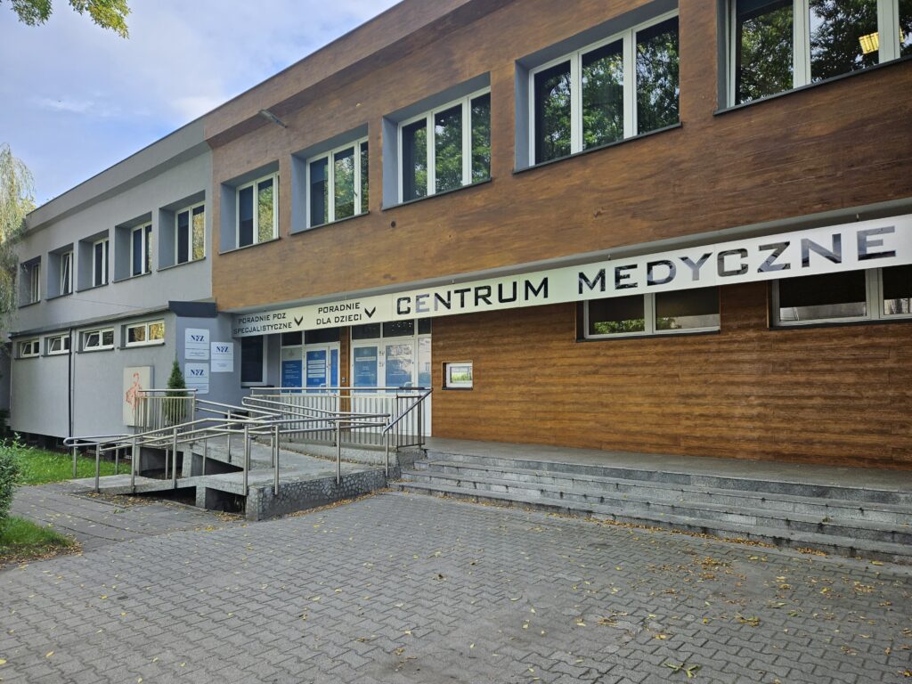 Poradnia neurologopedyczna mieści sie w budynku przychodni Epione